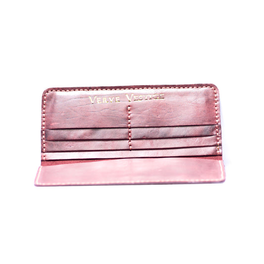 Burgundy Long Wallet
