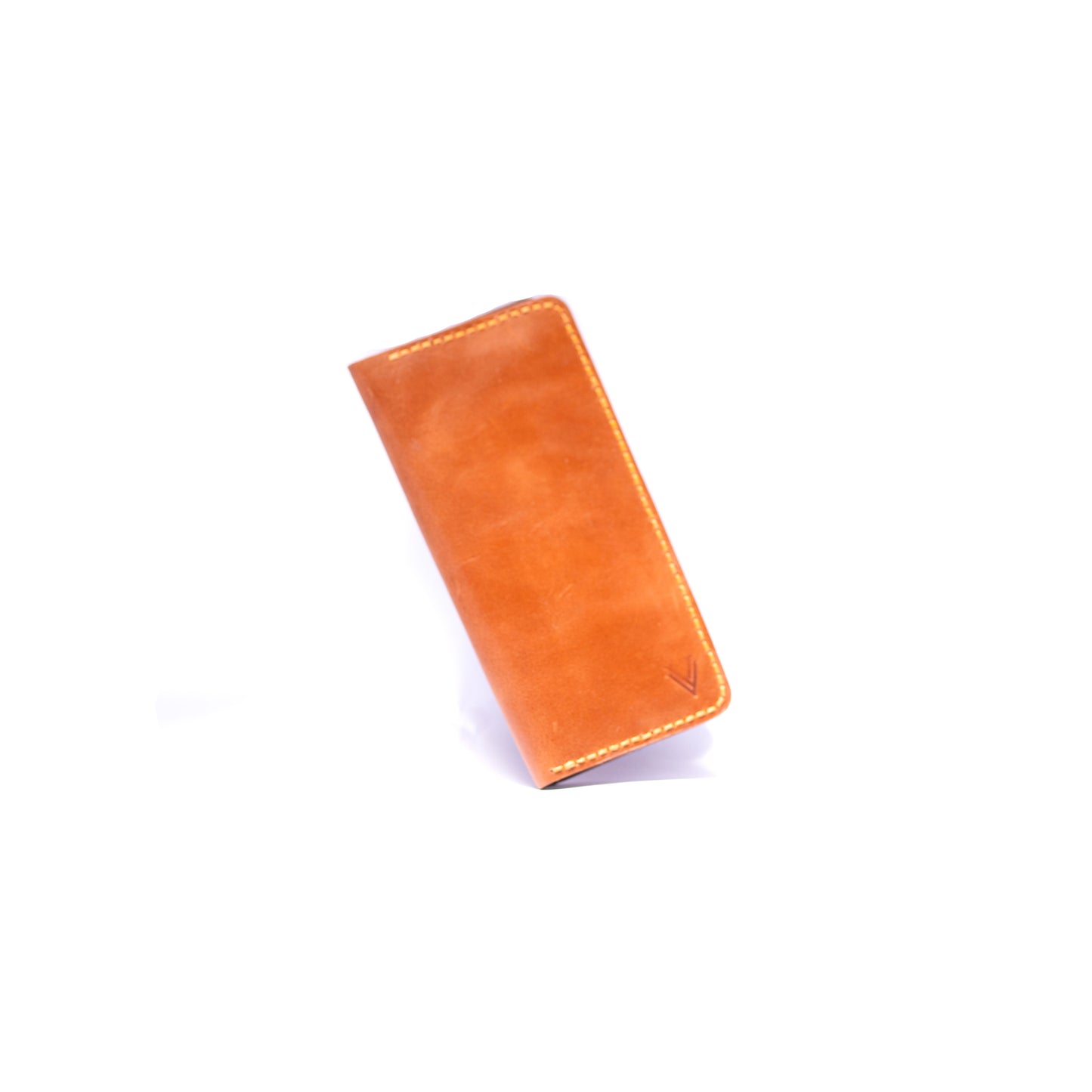 Tan/Brown Leather Long Wallets For Men