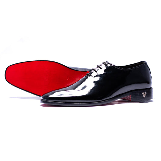 Black Patent Oxford Shoes