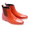 Tan/Brown Chelsea Zipper Boots