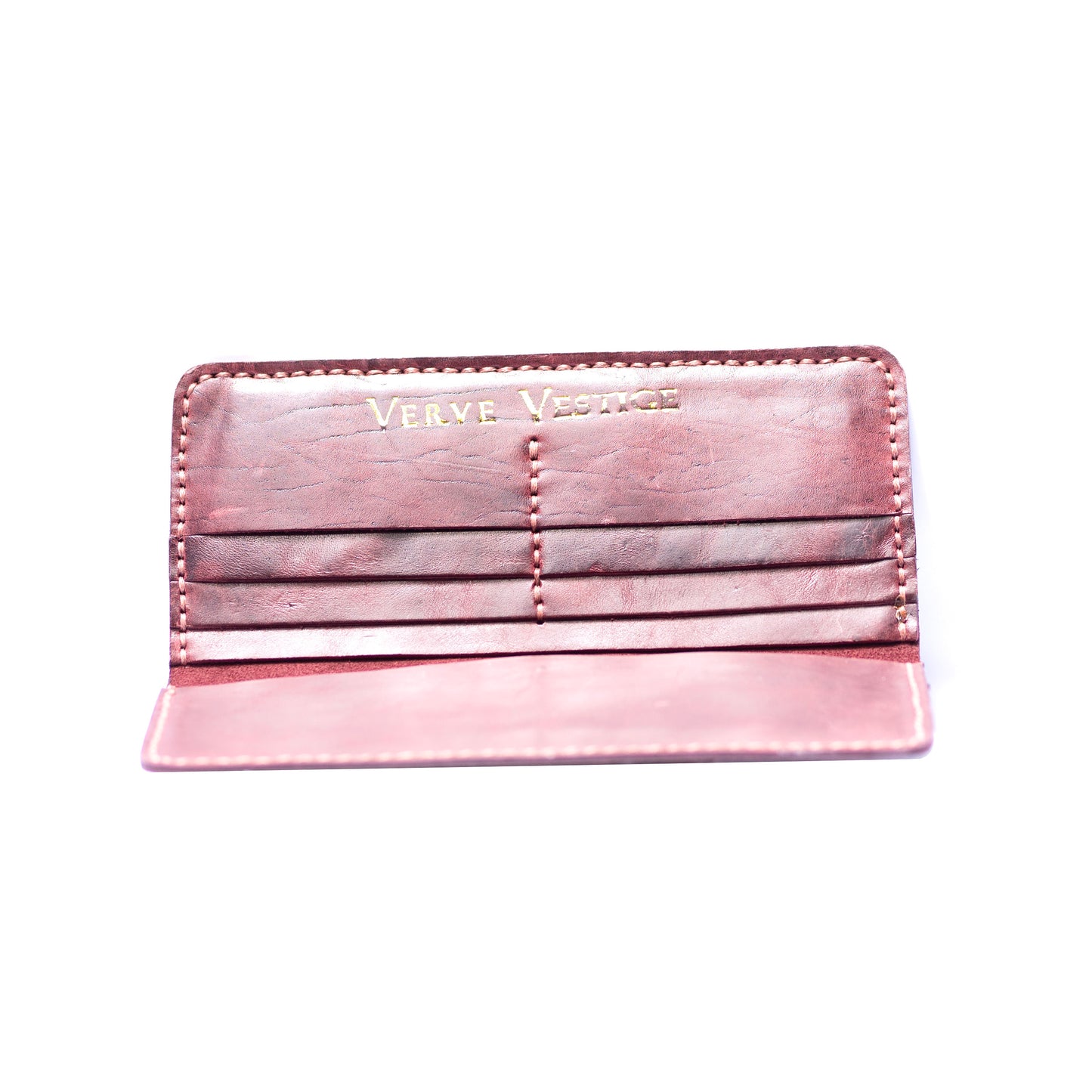 Burgundy Long Wallet