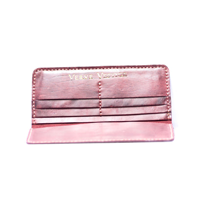 Burgundy Long Wallet