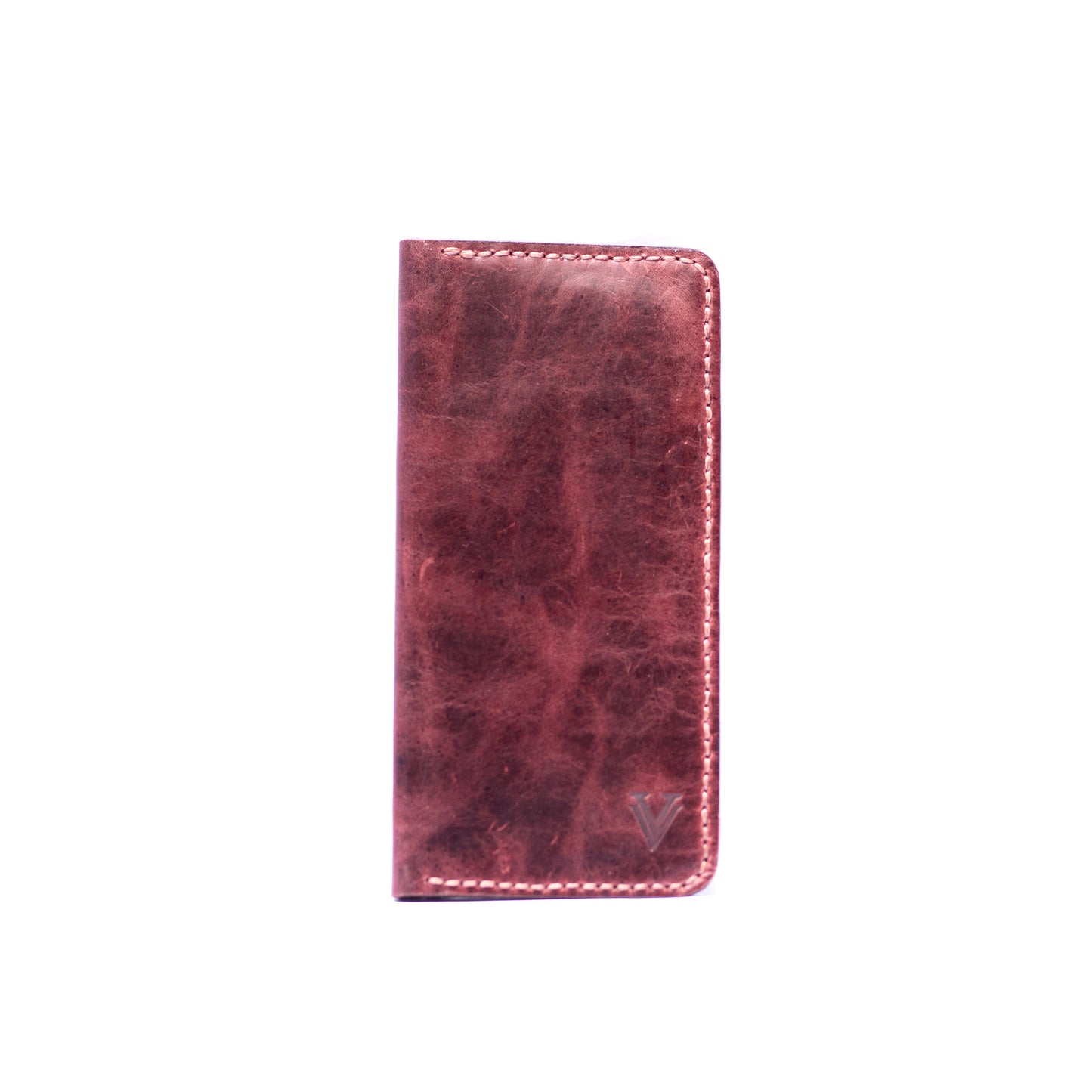 Burgundy Long Wallet