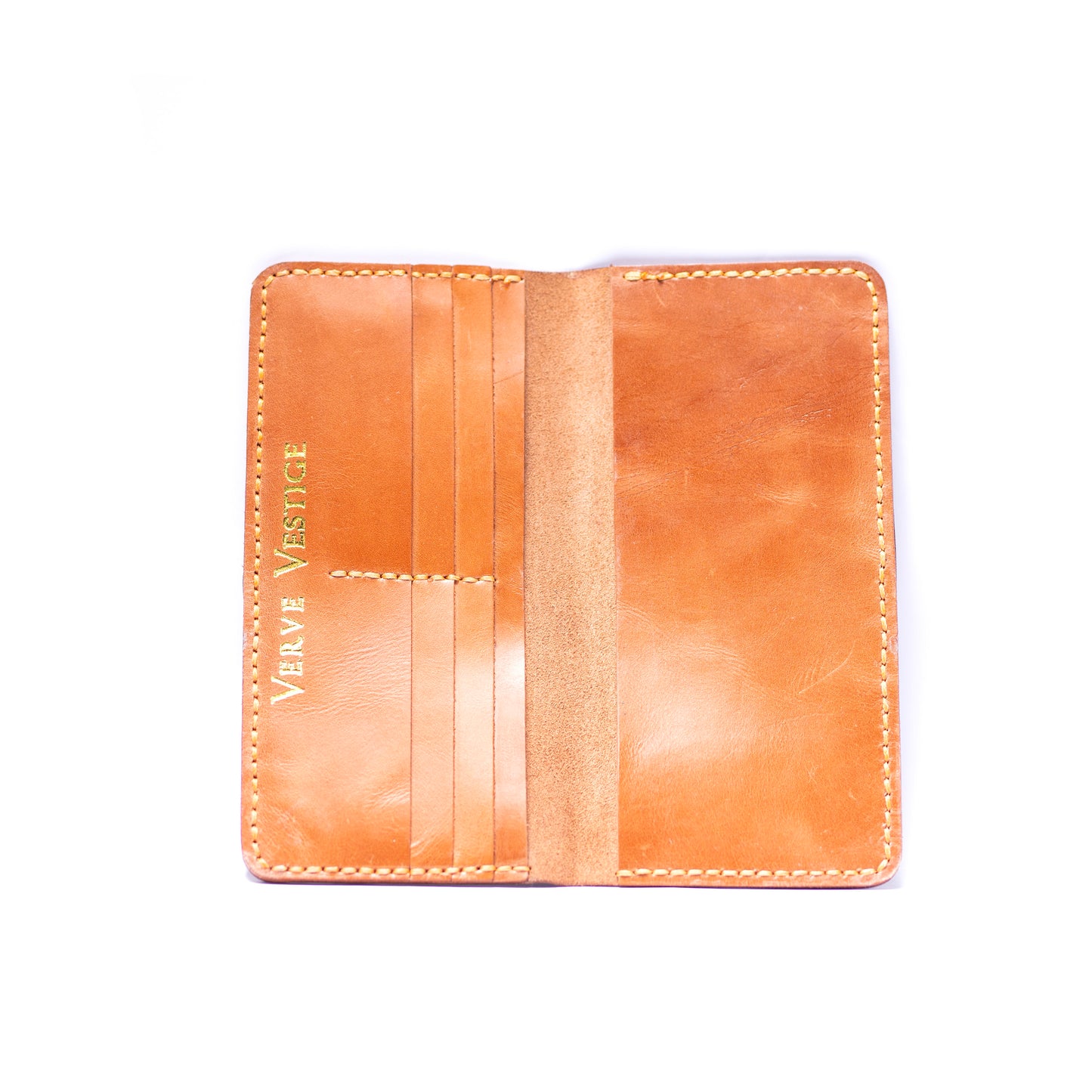 Tan/Brown Long Wallet