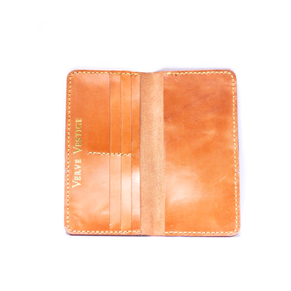 Tan/Brown Long Wallet