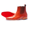 Tan/Brown Chelsea Zipper Boots