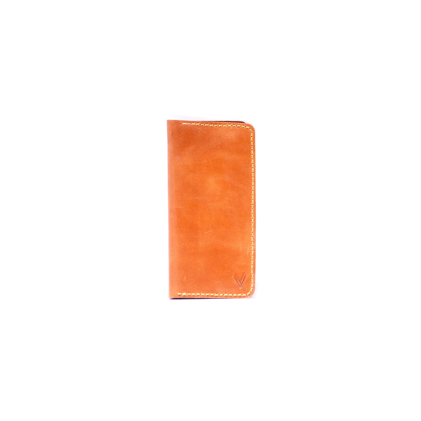 Tan/Brown Leather Long Wallets For Men