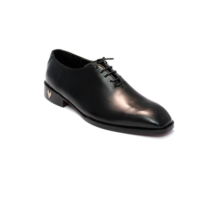 Handmade Leather Black Oxford Dress Shoes For Men