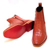 Tan/Brown Chelsea Zipper Boots