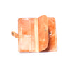 Brown Long Snap Closure Wallet