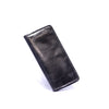 Black Leather Long Wallet