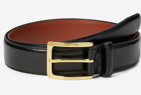 Customized Listing of Belts size 42 with golden buckle For Steven Lax.